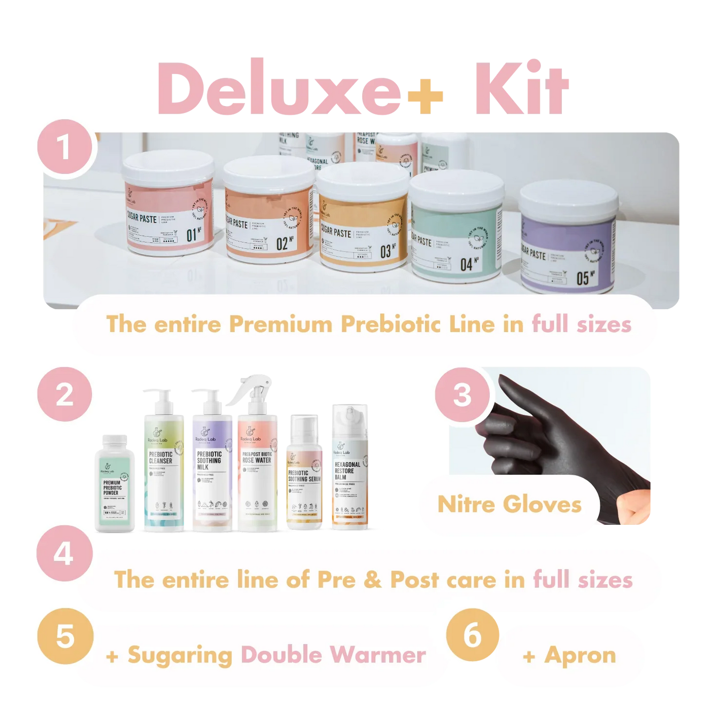 
                  
                    Épilation au sucre de base – Théorie + Pratique + DELUXE + KIT
                  
                